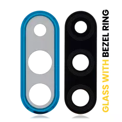 Back Camera Lens With Bezel Ring Compatible For Huawei P30 Lite (Peacock Blue) (6GB RAM)