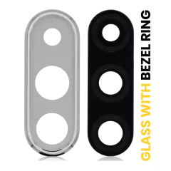 Back Camera Lens With Bezel Ring Compatible For Huawei P30 Lite (Pearl White) (6GB RAM)