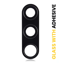 Back Camera Lens With Adhesive Compatible For Samsung Galaxy A50S (A507 / 2019)