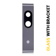 Back Camera Lens With Bracket Compatible For Google Pixel 7A (Charcoal)