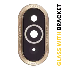 Back Camera Lens With Bracket Compatible For Huawei Nova 10 (Gold)