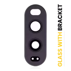 Back Camera Lens With Bracket Compatible For LG V20 (Black)