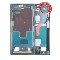 Mid-Frame Housing For Samsung Galaxy S22 Ultra 5G (US & International Version) (Green)