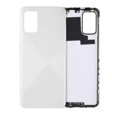 Back Cover Glass Compatible For Samsung Galaxy A02S (A025 / 2020) (Service Pack) (White)