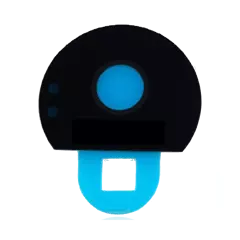 Back Camera Lens For Motorola Moto Z Droid (XT1650 / 2016) (Black) (Genuine OEM)