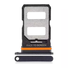 Sim Card Tray Compatible For Xiaomi Redmi Note 12T Pro / Poco X4 GT (Black)