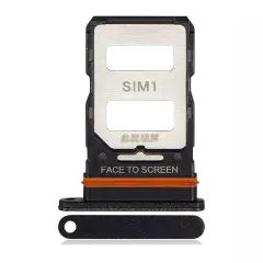 Sim Card Tray Compatible For Xiaomi Redmi Note 12 Pro Plus (Obsidian Black)