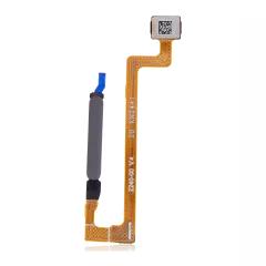 Fingerprint Sensor Flex Compatible For Xiaomi Redmi Note 12R (Black)