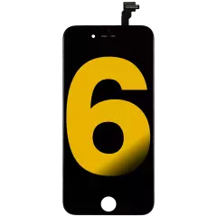 LCD Assembly Compatible For iPhone 6 (Premium Quality, Refurbished) (Black)
