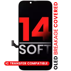 OLED Assembly For iPhone 14 (Aftermarket Pro: XO7 Soft)