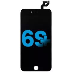 LCD Assembly with Steel Plate Compatible For iPhone 6S Plus (Aftermarket) (Black)