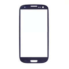 Front Glass Compatible For Samsung Galaxy S3 (Blue)