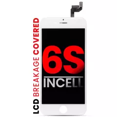 LCD Assembly With Steel Plate For iPhone 6S (Aftermarket Pro: XO7 Incell) (White)