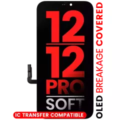 OLED Assembly Compatible For iPhone 12 / 12 Pro (Aftermarket Pro: XO7 Soft)
