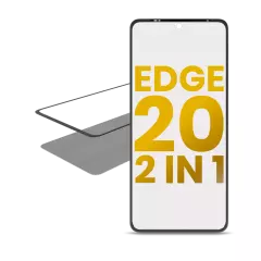 2 in 1 Front Glass With OCA Pre-Installed For Motorola Edge 20 (XT2143 / 2021)