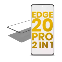 2 in 1 Front Glass With OCA Pre-Installed For Motorola Edge 20 Pro (XT2153-1 / 2021)