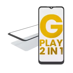 2 in 1 Front Glass With OCA Pre-Installed Compatible For Motorola Moto G Play (XT2093 / 2021)
