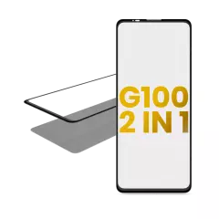 2 in 1 Front Glass With OCA Pre-Installed Compatible For Motorola Moto G100 (XT2125-4 / 2021)