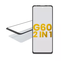 2 in 1 Front Glass With OCA Pre-Installed Compatible For Motorola Moto G60 (XT2135 / 2021)