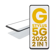 2 in 1 Front Glass With OCA Pre-Installed Compatible For Motorola Moto G Stylus 5G (XT2215 / 2022)