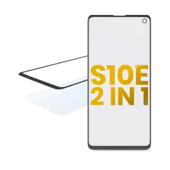2 in 1 Front Glass With OCA Pre-Installed Compatible For Samsung Galaxy S10E