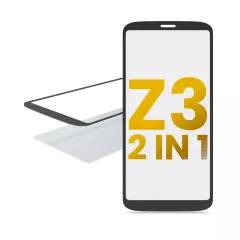 2 in 1 Front Glass With OCA Pre-Installed Compatible For Motorola Moto Z3 (XT1929-17 / 2018)