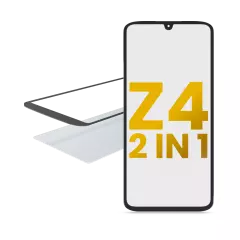 2 in 1 Front Glass With OCA Pre-Installed For Motorola Moto Z4 (XT1980 / 2019)