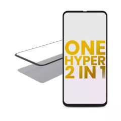 2 in 1 Front Glass With OCA Pre-Installed For Motorola One Hyper (XT2027 / 2020)