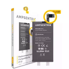 Replacement Battery Core with Universal Tag-On Flex Compatible For iPhone 13 (Spot Welding Required) (AmpSentrix Core)