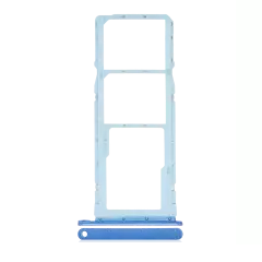 Dual Sim Card Tray Compatible For Xiaomi Redmi 7A (Matte Blue)
