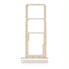 Dual Sim Card Tray Compatible For Xiaomi Redmi 7A (Matte Gold)