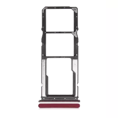 Dual Sim Card Tray Compatible For Xiaomi Redmi 8 (Phantom Red)