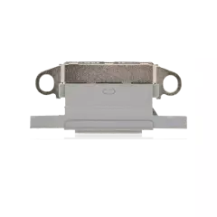 Charging Port Only Compatible For iPhone XS / XS Max (Silver) (10 Pack)