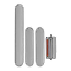 Hard Buttons (Power / Volume / Switch) For iPhone X (Silver)
