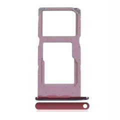 Sim Card Tray Compatible For Huawei Honor 10 Lite (Red)