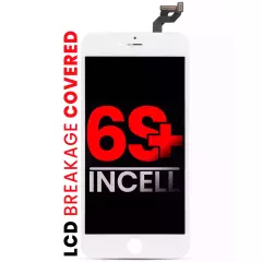 LCD Assembly With Steel Plate Compatible For iPhone 6S Plus (Aftermarket Pro: XO7 Incell) (White)