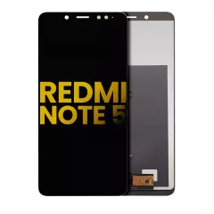 LCD Assembly Without Frame Compatible For Xiaomi Redmi Note 5 (Refurbished) (Black)