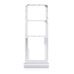Dual Sim Card Tray Compatible For Xiaomi Redmi 10 (Pebble White)