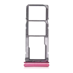 Dual Sim Card Tray Compatible For Xiaomi Redmi 7 / 7 Pro (Lunar Red)
