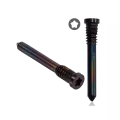 Bottom Screws For iPhone 16 / 16 Plus / 16 Pro / 16 Pro Max (100 Pack) (Black)