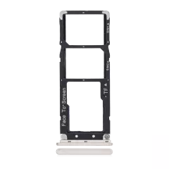 Dual Sim Card Tray Compatible For Alcatel 3C (5026 / 2018) (Gold)