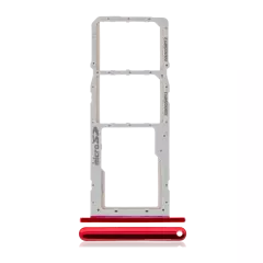 Dual Sim Card Tray For LG K42 (2020) / K52 (2020) (Red)