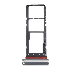 Dual Sim Card Tray Compatible For Motorola Moto E40 (XT2159 / 2021) (Carbon Gray)