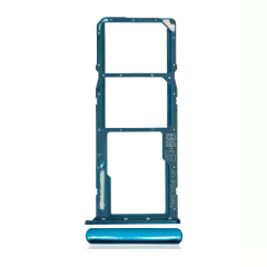 Dual Sim Card Tray Compatible For Motorola Moto E6 Play (XT2029 / 2019) (Turquoise Blue)