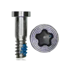 Bottom Screws Compatible For iPhone 5S (Silver) (100 Pack)