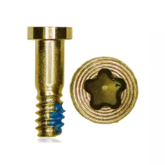 Bottom Screws Compatible For iPhone 5S (Gold) (100 Pack)