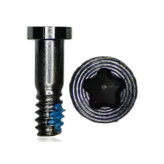 Bottom Screws Compatible For iPhone 5S (Space Gray) (100 Pack)