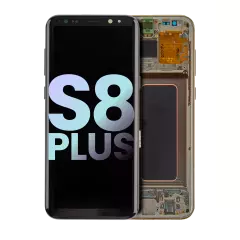 OLED Assembly With Frame For Samsung Galaxy S8 Plus (Service Pack) (Maple Gold)
