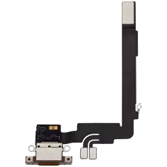 Charging Port Flex Cable Compatible For iPhone 16 Pro Max (Premium) (Desert Titanium)