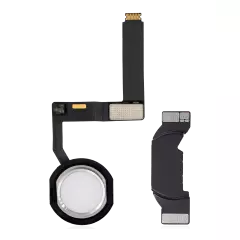 Home Button With Flex Cable Compatible For iPad Pro 9.7" (Silver)